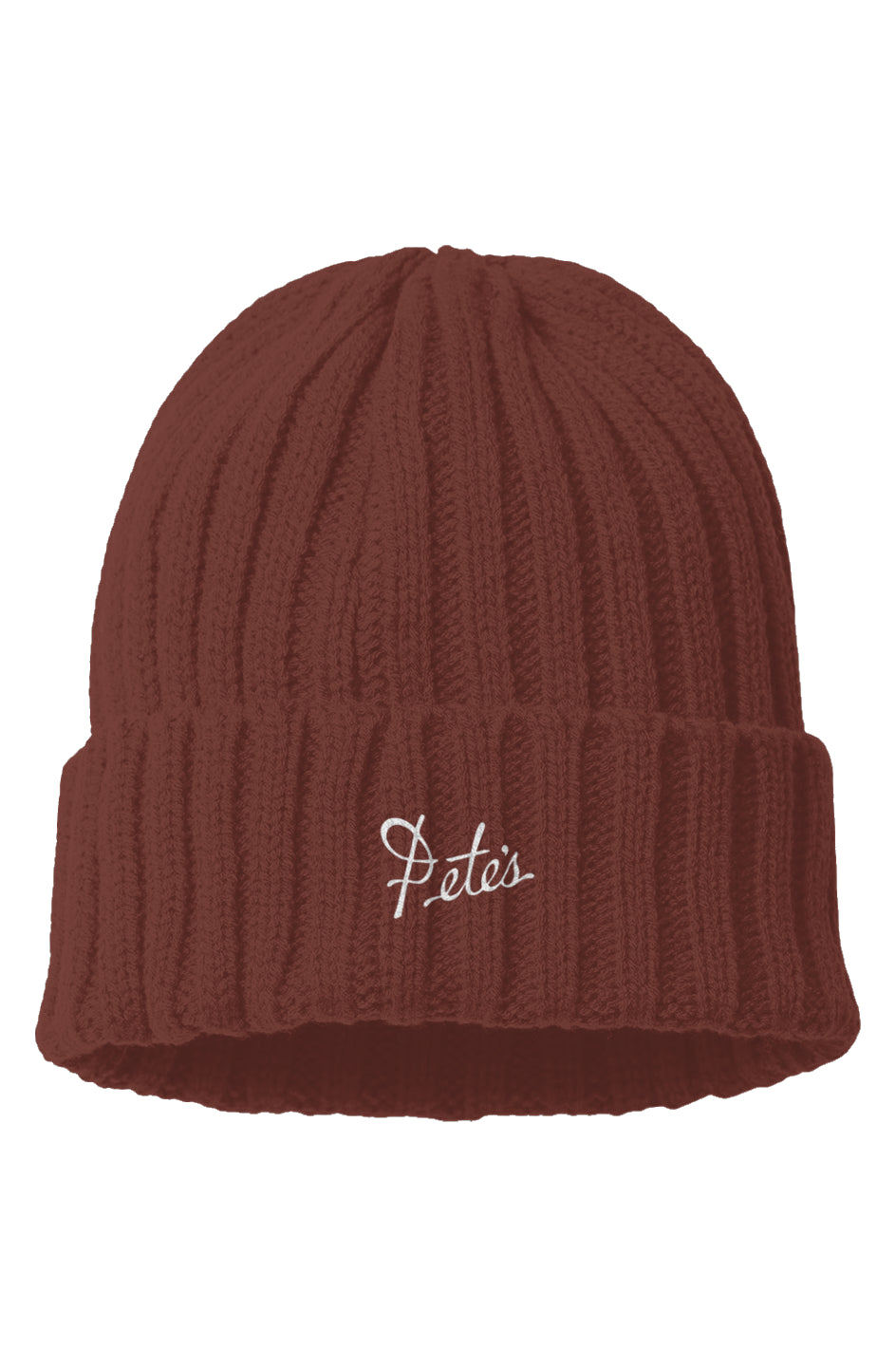 Pete's - Sustainable Cable Knit Beanie