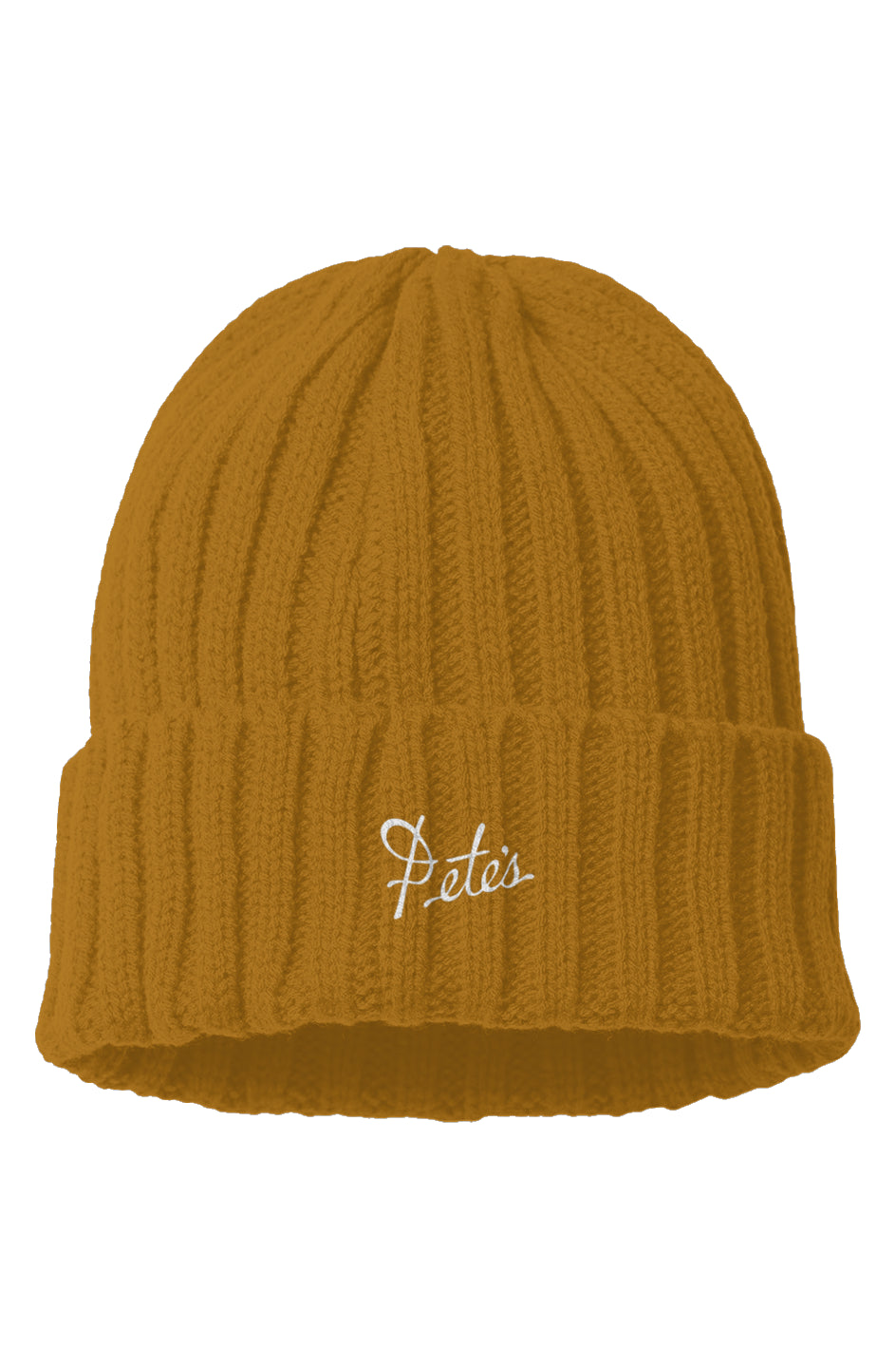 Pete's - Sustainable Cable Knit Beanie