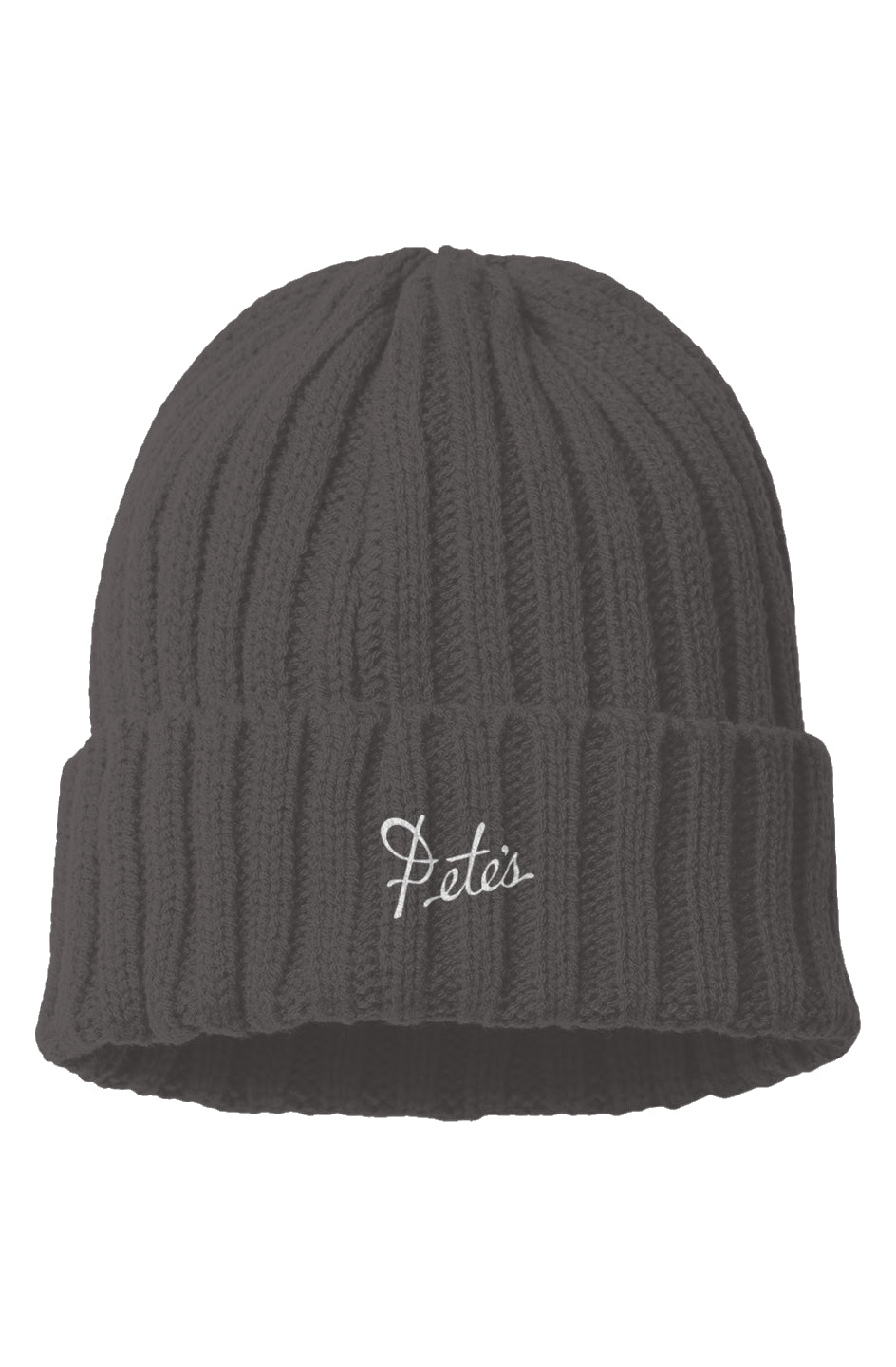 Pete's - Sustainable Cable Knit Beanie