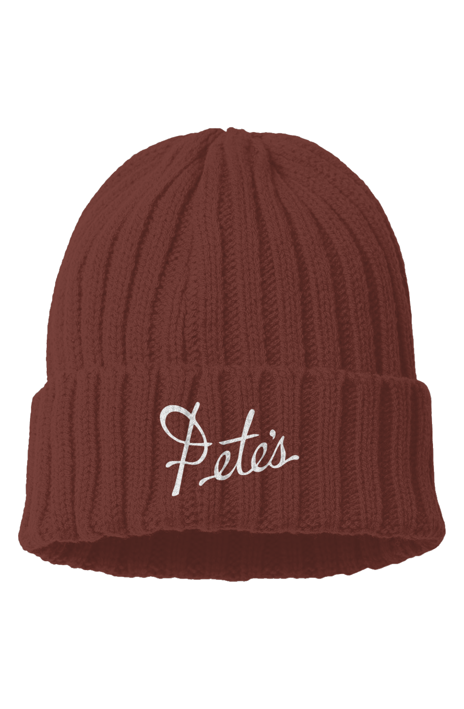 Pete's Logo Sustainable Beanie