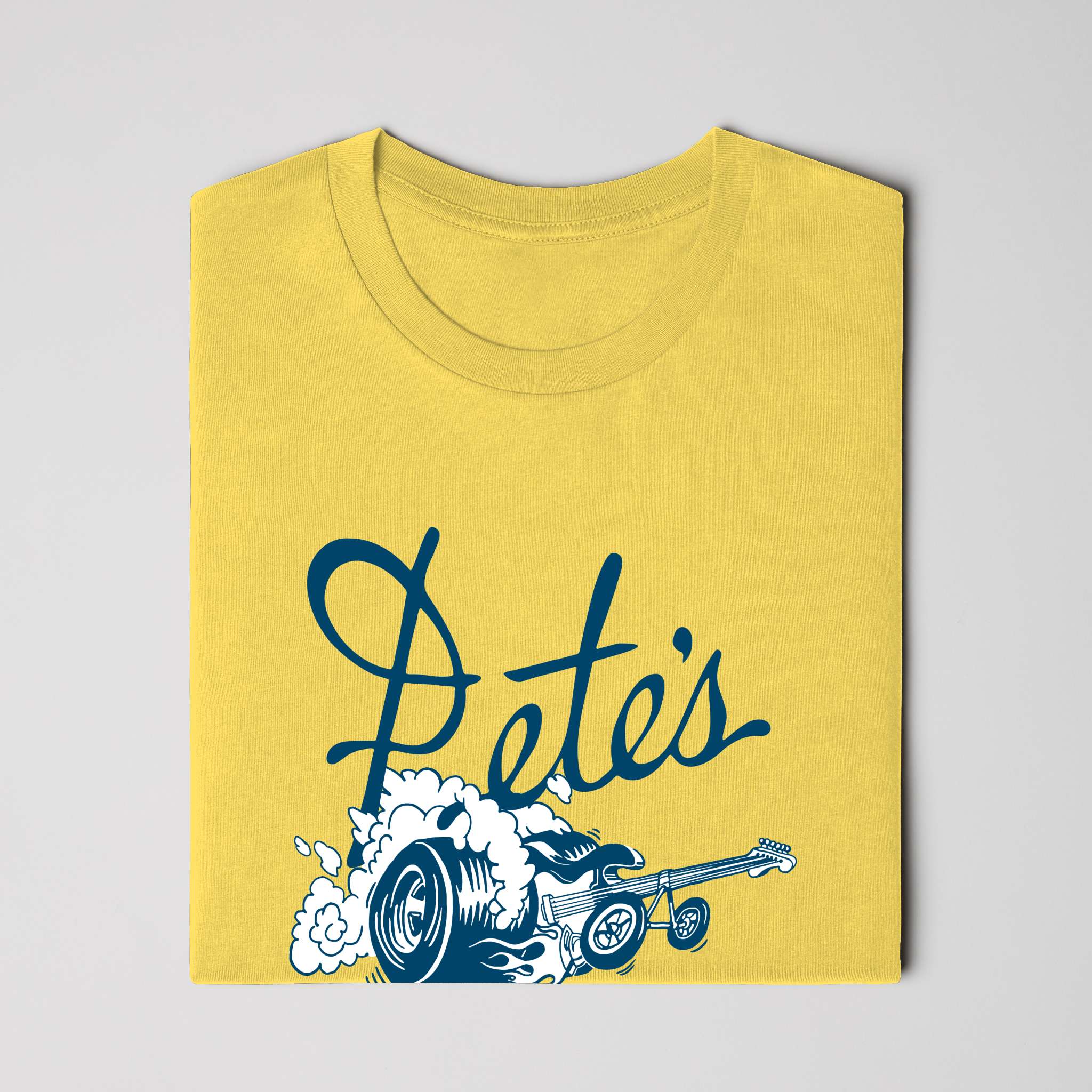Dragster Tee Yellow