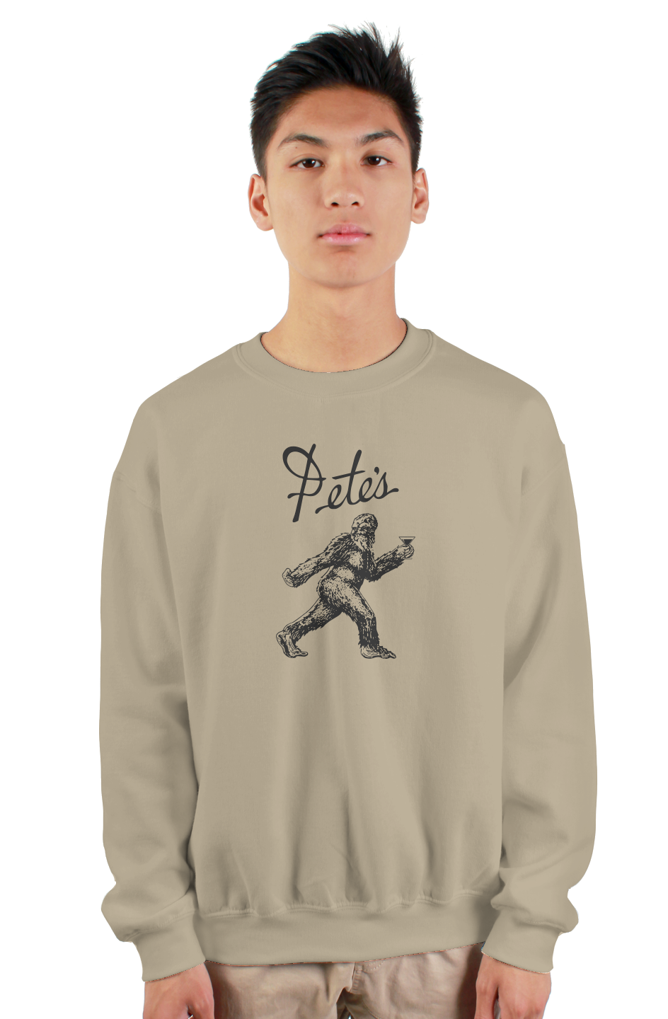 Bigfoot Sweatshirt in Sand