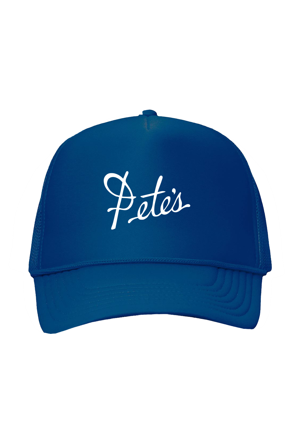 Pete's Trucker Cap in Royal