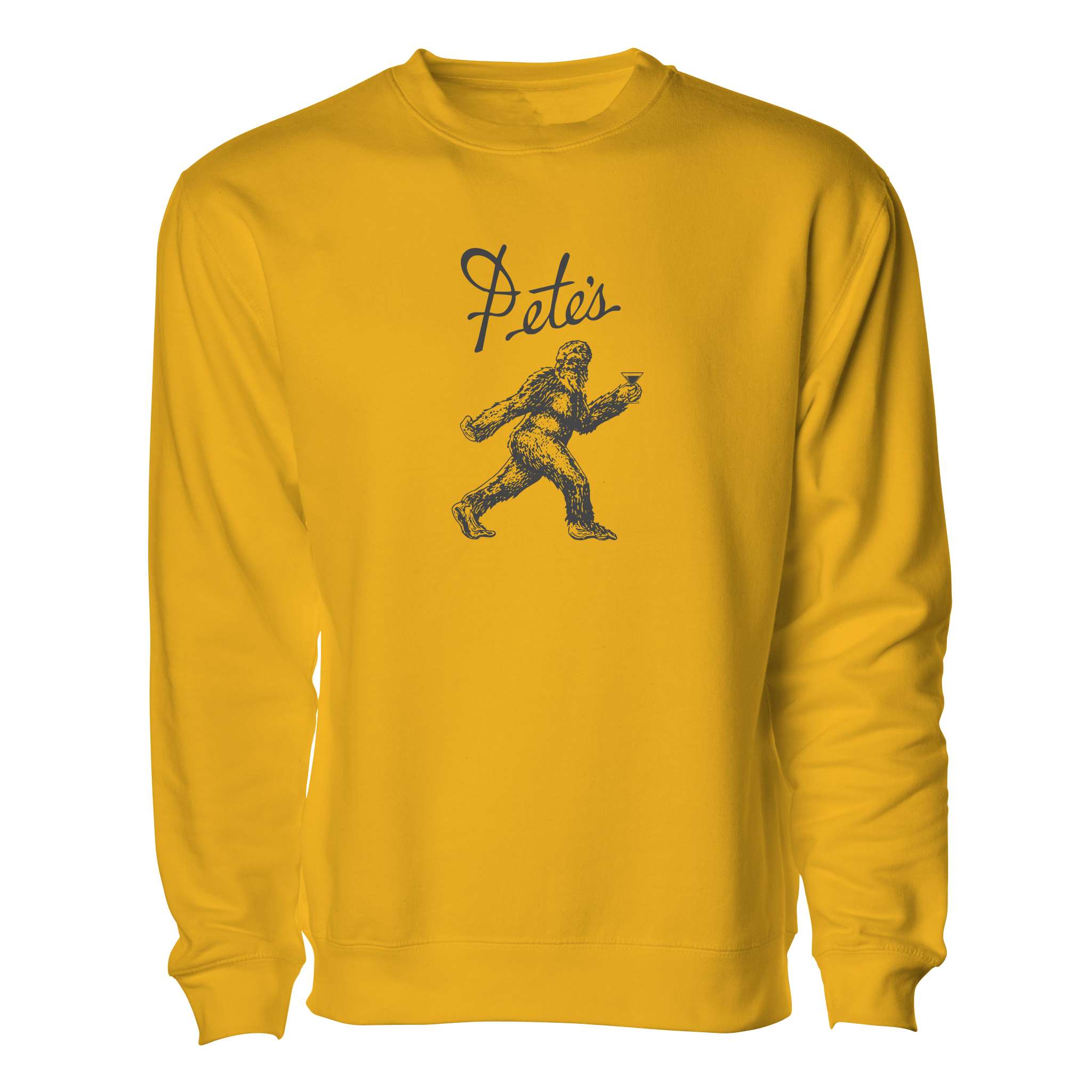 Bigfoot Sweatshirt in Gold