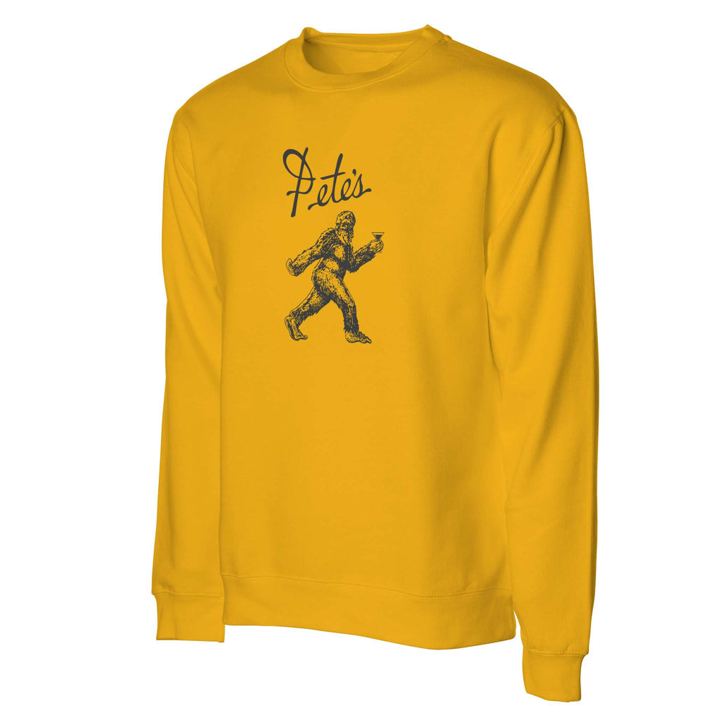 Bigfoot Sweatshirt in Gold