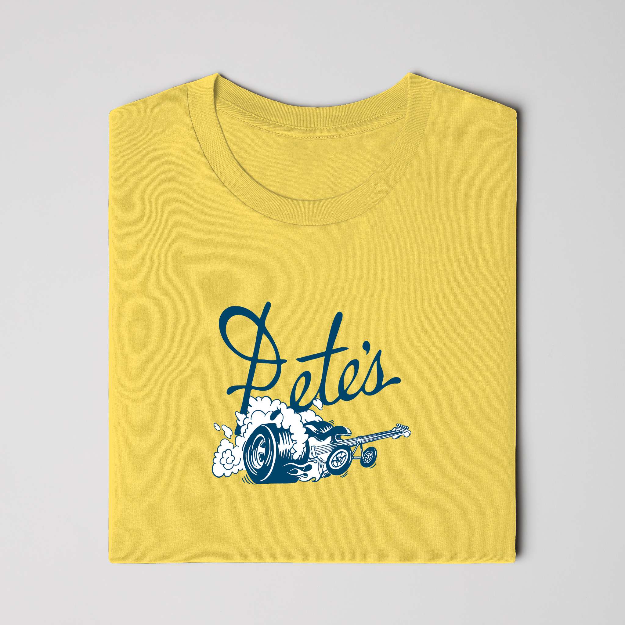 Dragster Tee Yellow