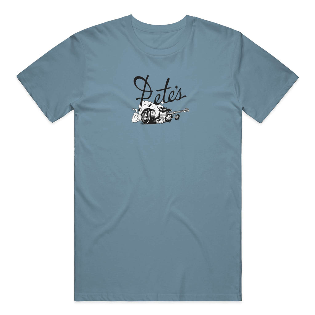 Dragster Tee Steel Blue