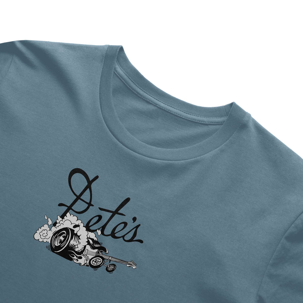 Dragster Tee Steel Blue