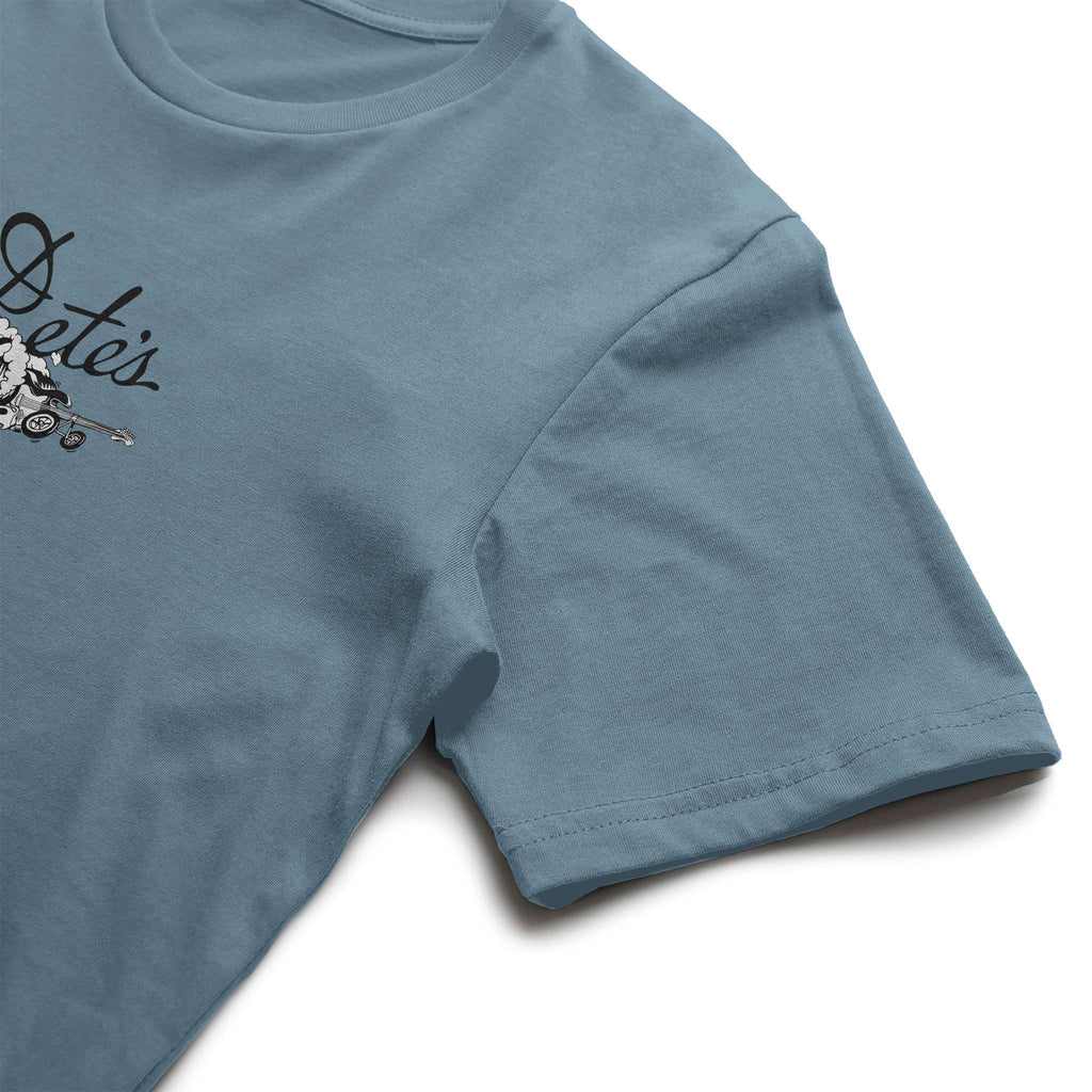 Dragster Tee Steel Blue