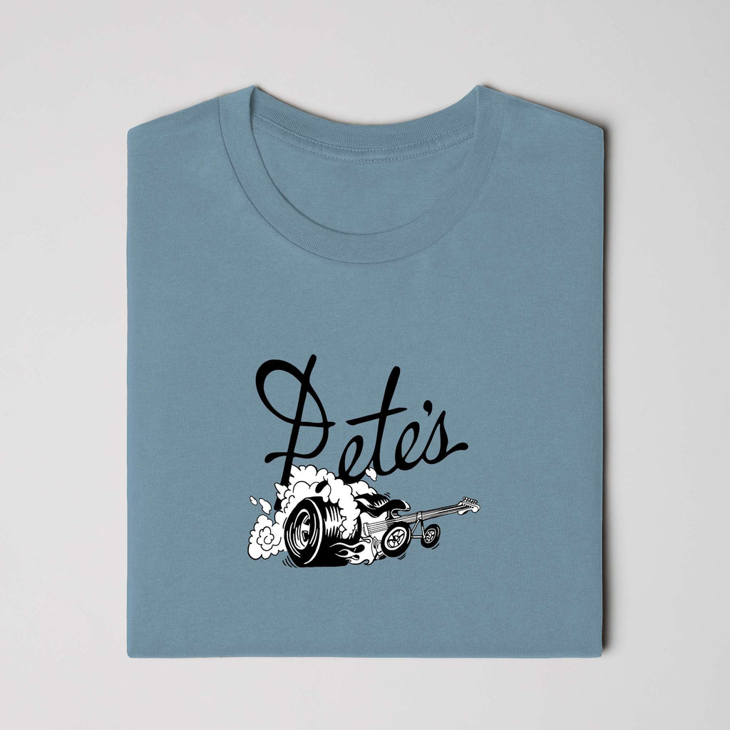 Dragster Tee Steel Blue