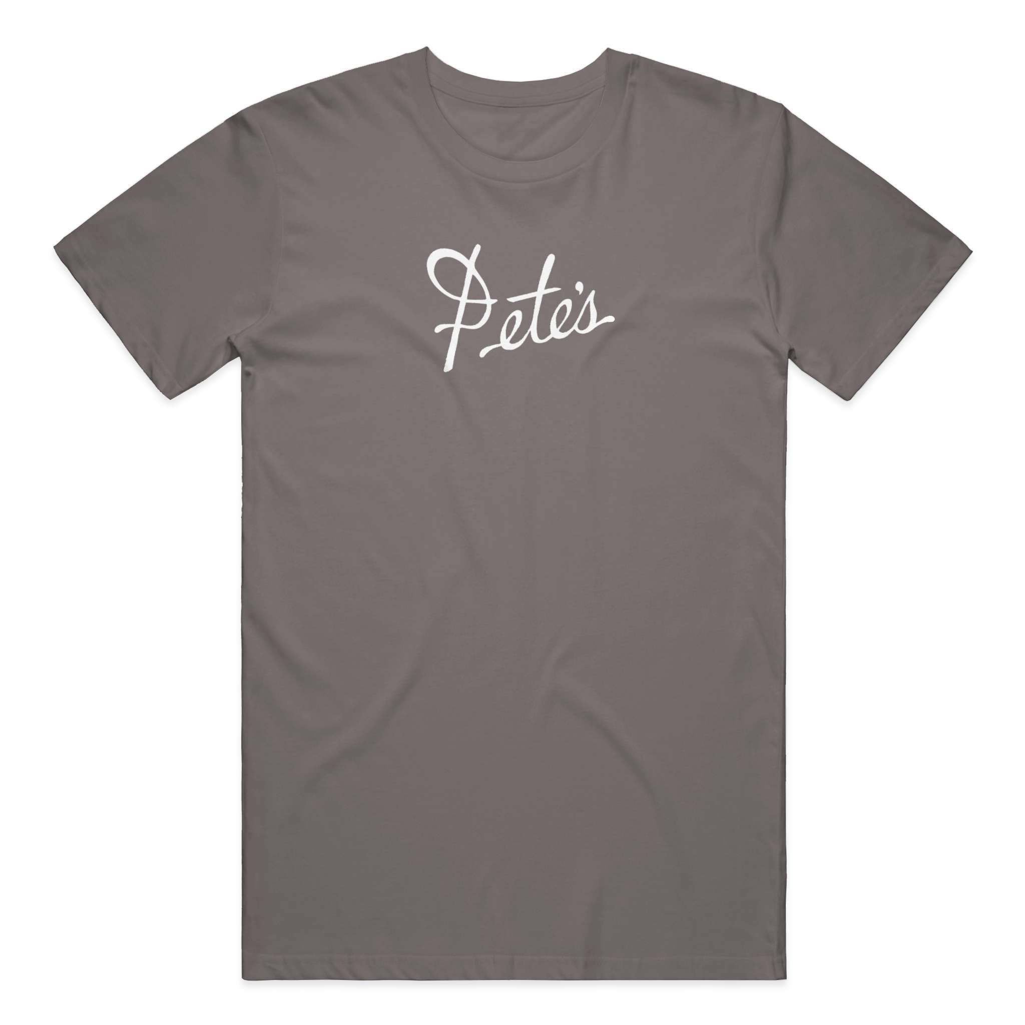 Pete's Tee in Asphalt