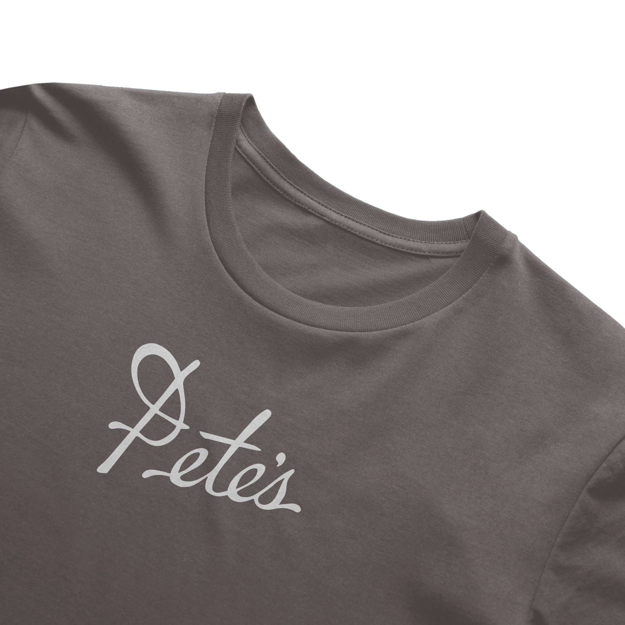 Pete's Tee in Asphalt