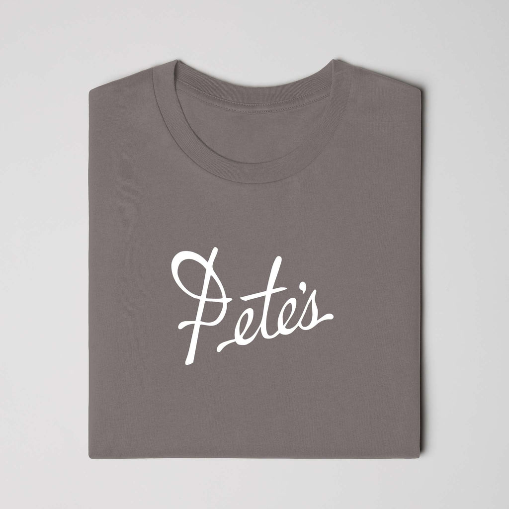 Pete's Tee in Asphalt