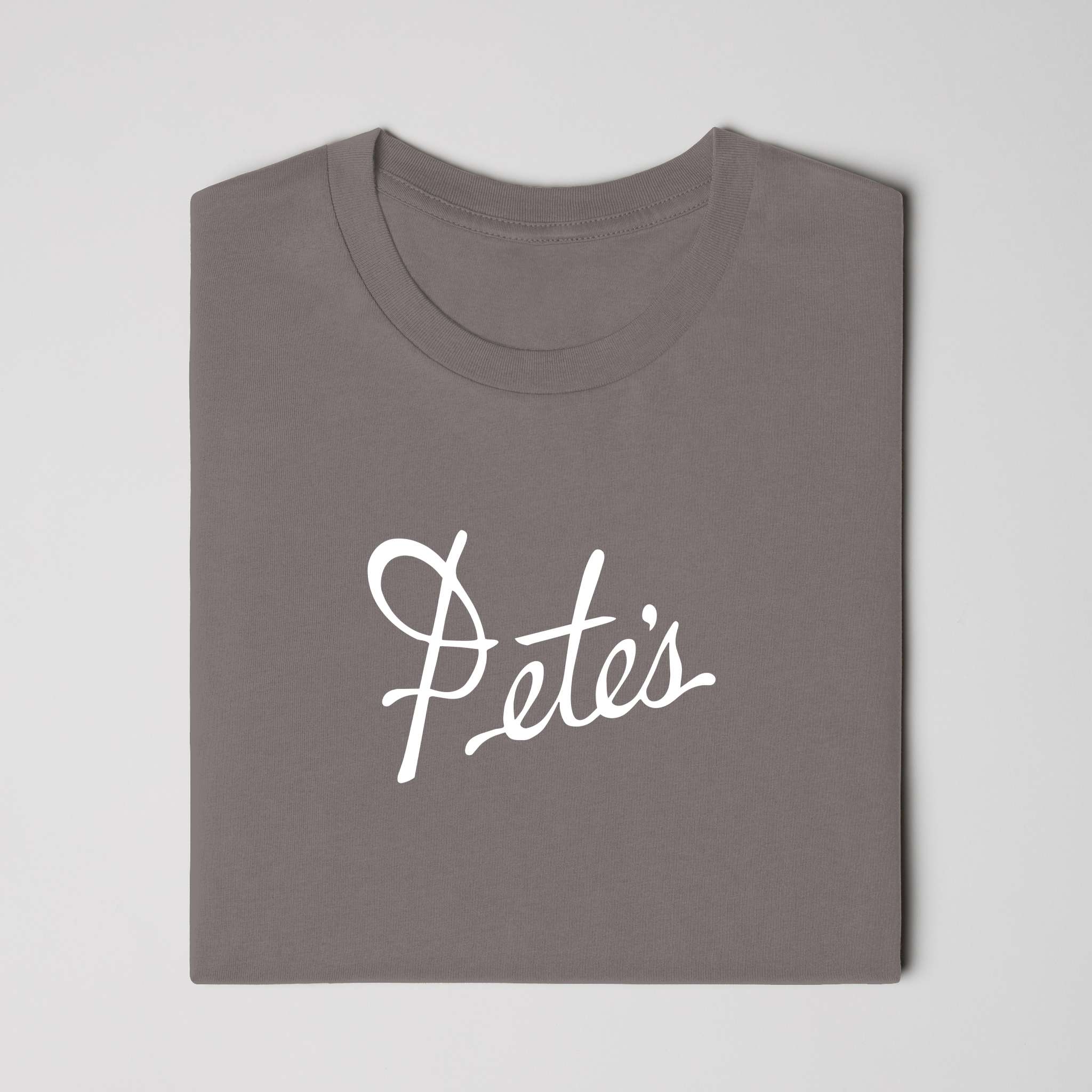 Pete's Tee in Asphalt