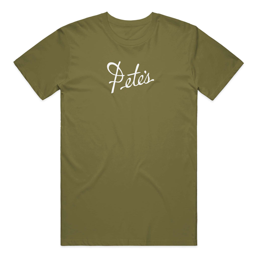 Pete's Tee in Olive