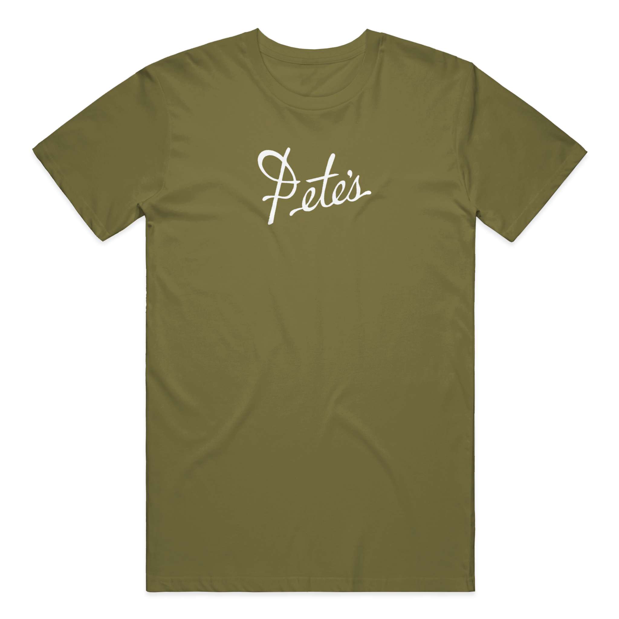 Pete's Tee in Olive
