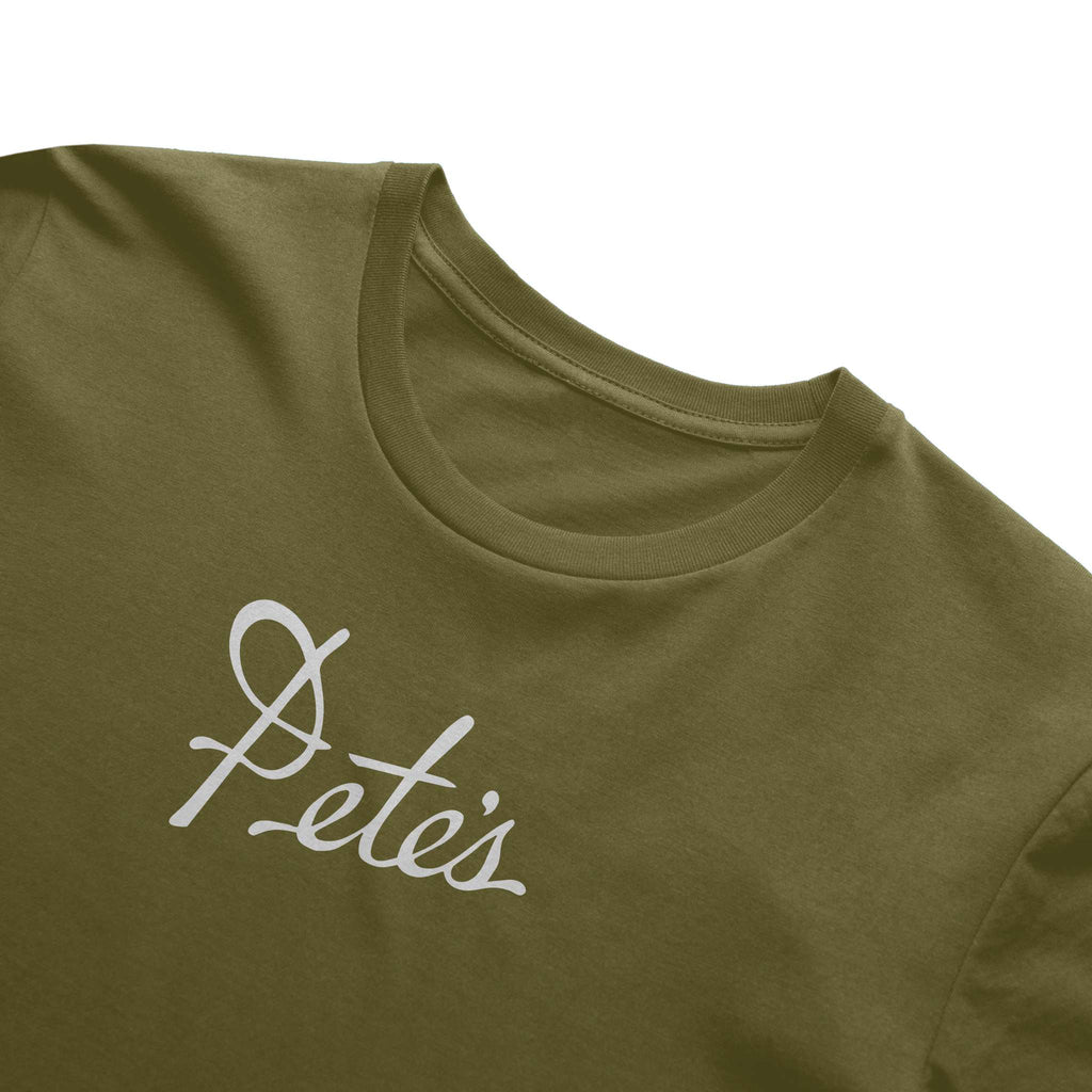 Pete's Tee in Olive