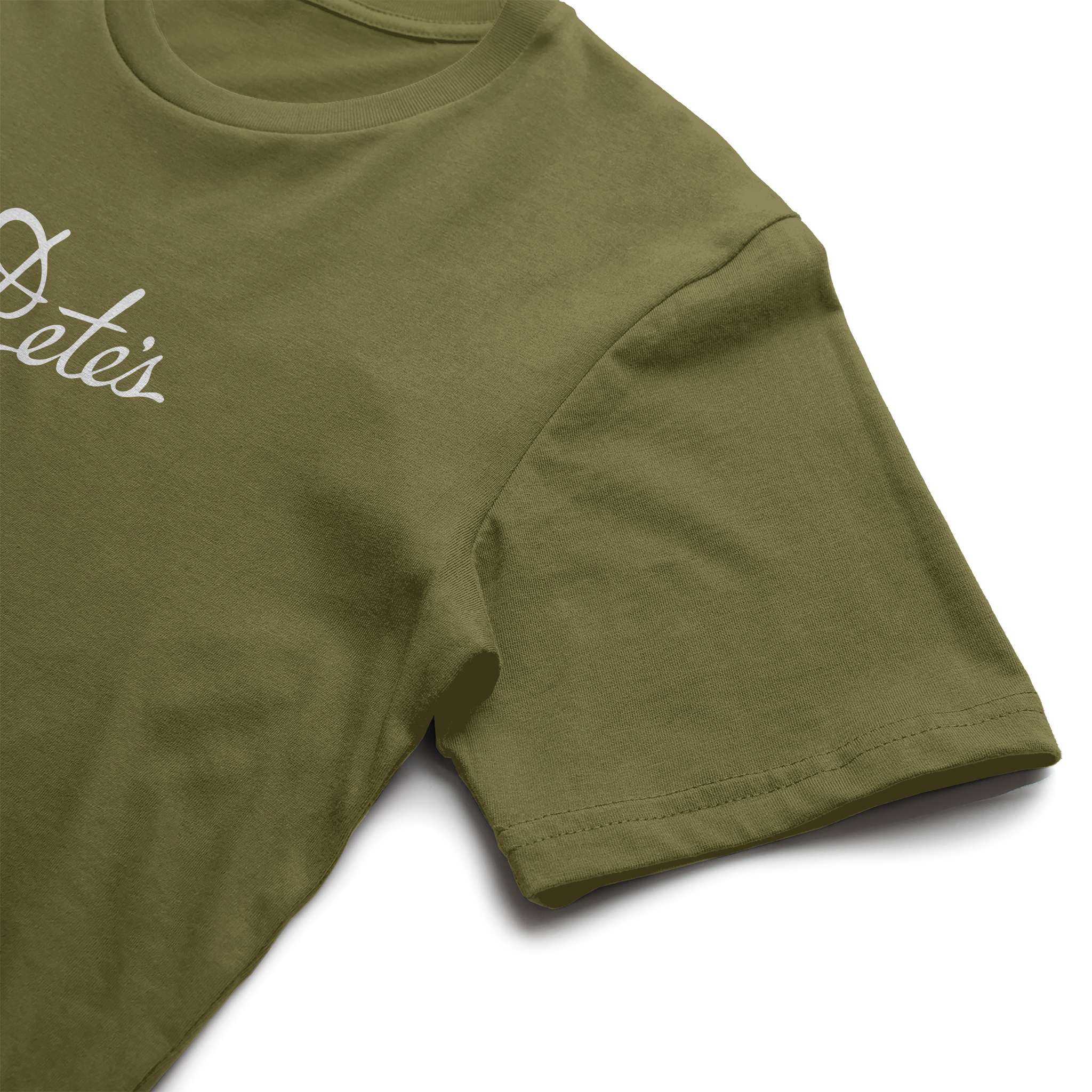 Pete's Tee in Olive