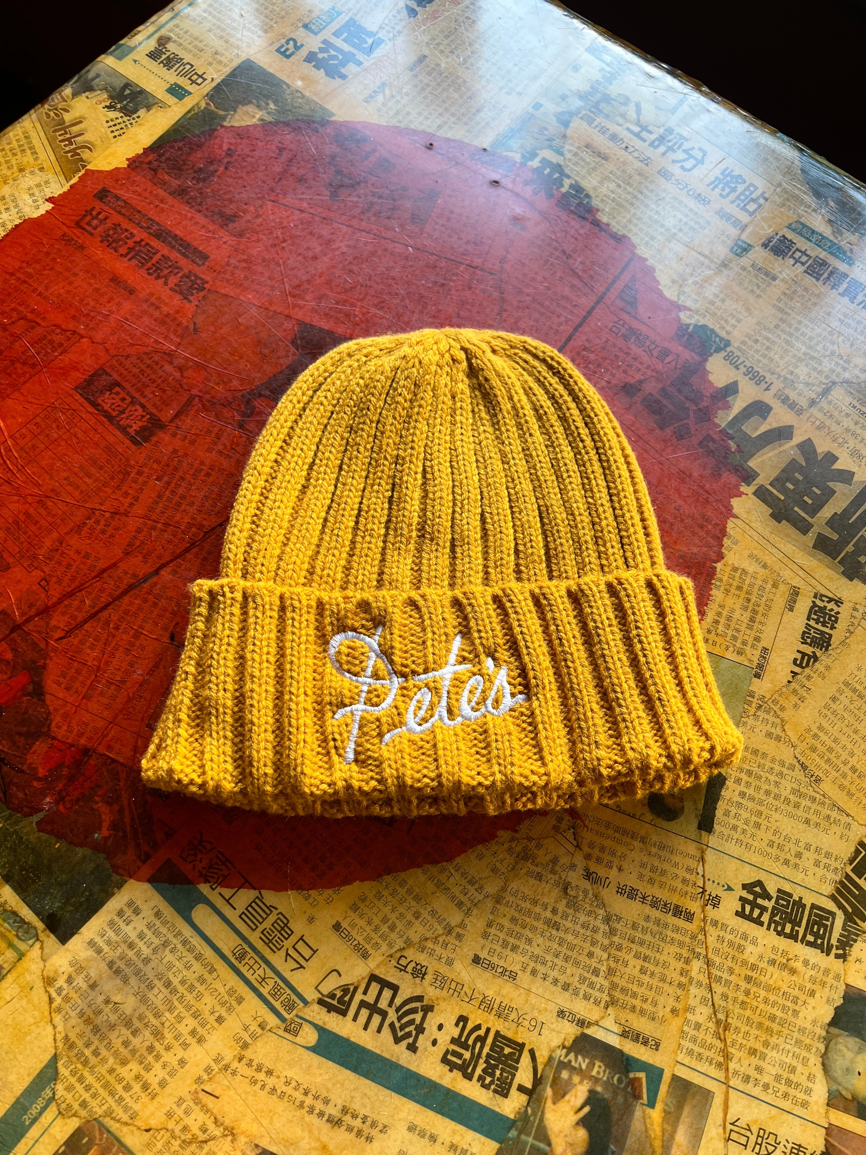 Pete's - Sustainable Cable Knit Beanie